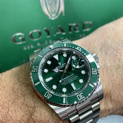 rolex submariner green bezel black face|rolex submariner 41mm green bezel.